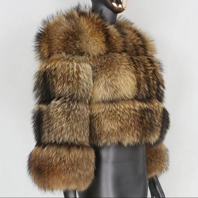 Impératrice – Veste de Luxe Fourrure Véritable