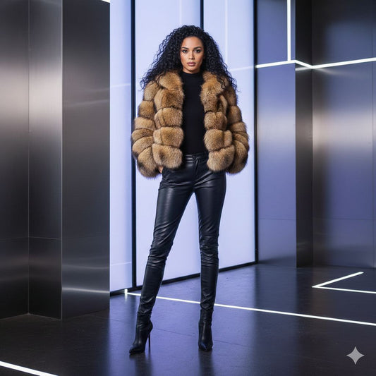 Impératrice II  – Veste de Luxe Fourrure Véritable
